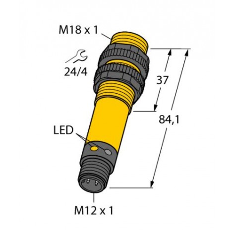 S18SP6FF100Q – Czujnik fotoelektryczny, czujnik odbiciowy – 30884