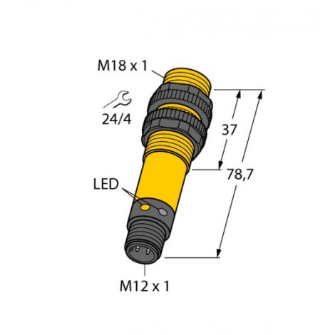 S18SP6LQ – Czujnik fotoelektryczny, czujnik refleksyjny – 29509