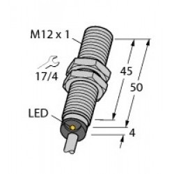 BI4-M12-AP6X - Czujnik indukcyjny z rozszerzonym zakresem detekcji – 4607006