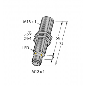 BI5U-MT18E-AP6X-H1141 - Czujnik indukcyjny – 1635248