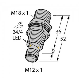 BI8U-MT18-AP6X-H1141 – Czujnik indukcyjny – 1644730